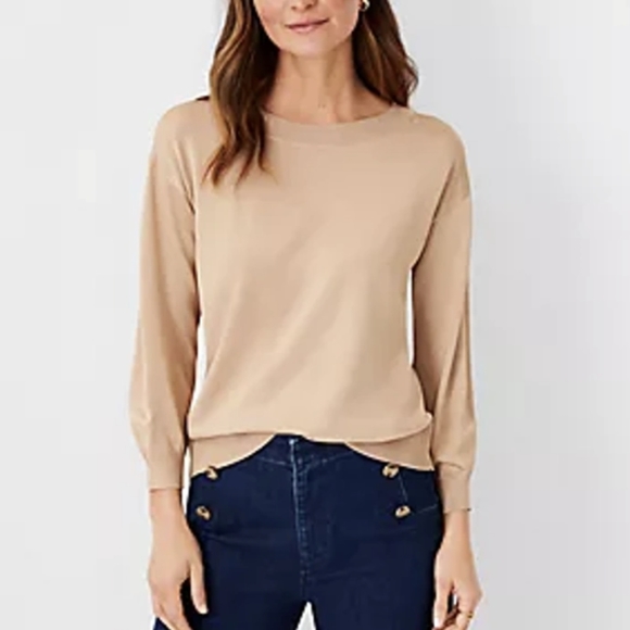 Ann Taylor Shimmer Sweater - Picture 1 of 7